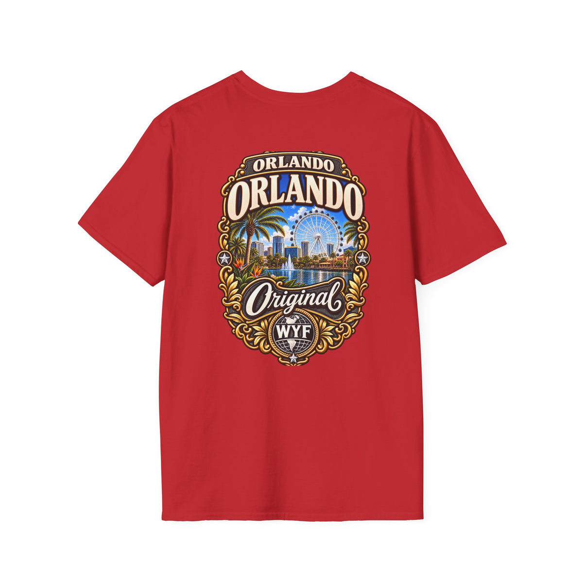 WYF Orlando T-Shirt | Orlando Souvenir & Where You From Streetwear