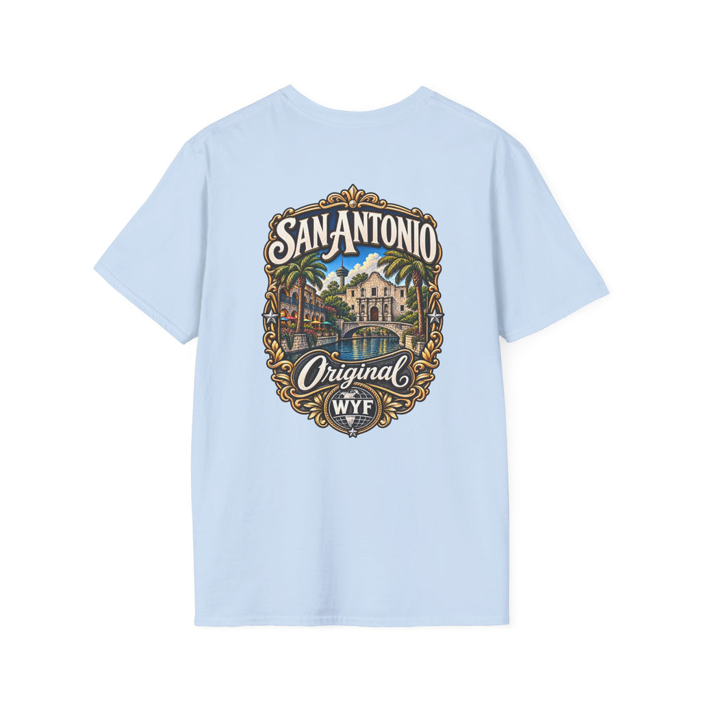 WYF San Antonio T-Shirt | San Antonio Souvenir & Where You From Streetwear