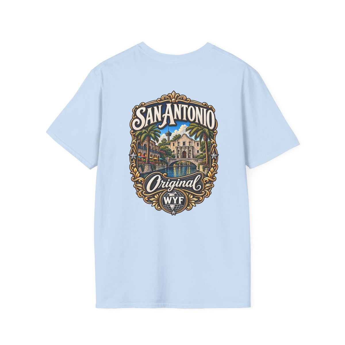 WYF San Antonio T-Shirt | San Antonio Souvenir & Where You From Streetwear