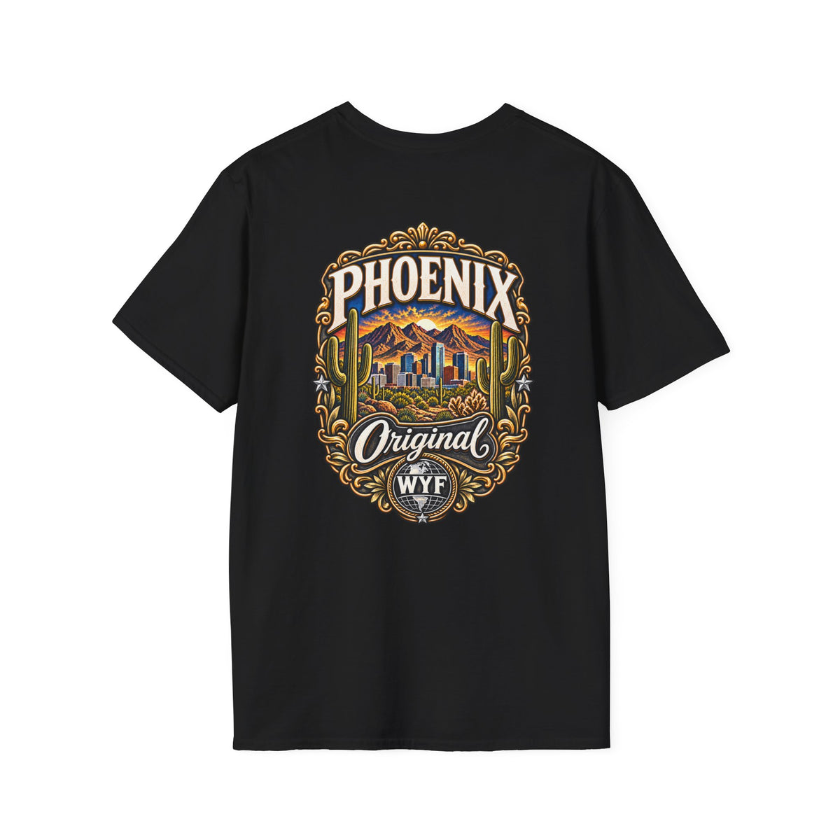 WYF Phoenix T-Shirt | Phoenix Souvenir & Where You From Streetwear