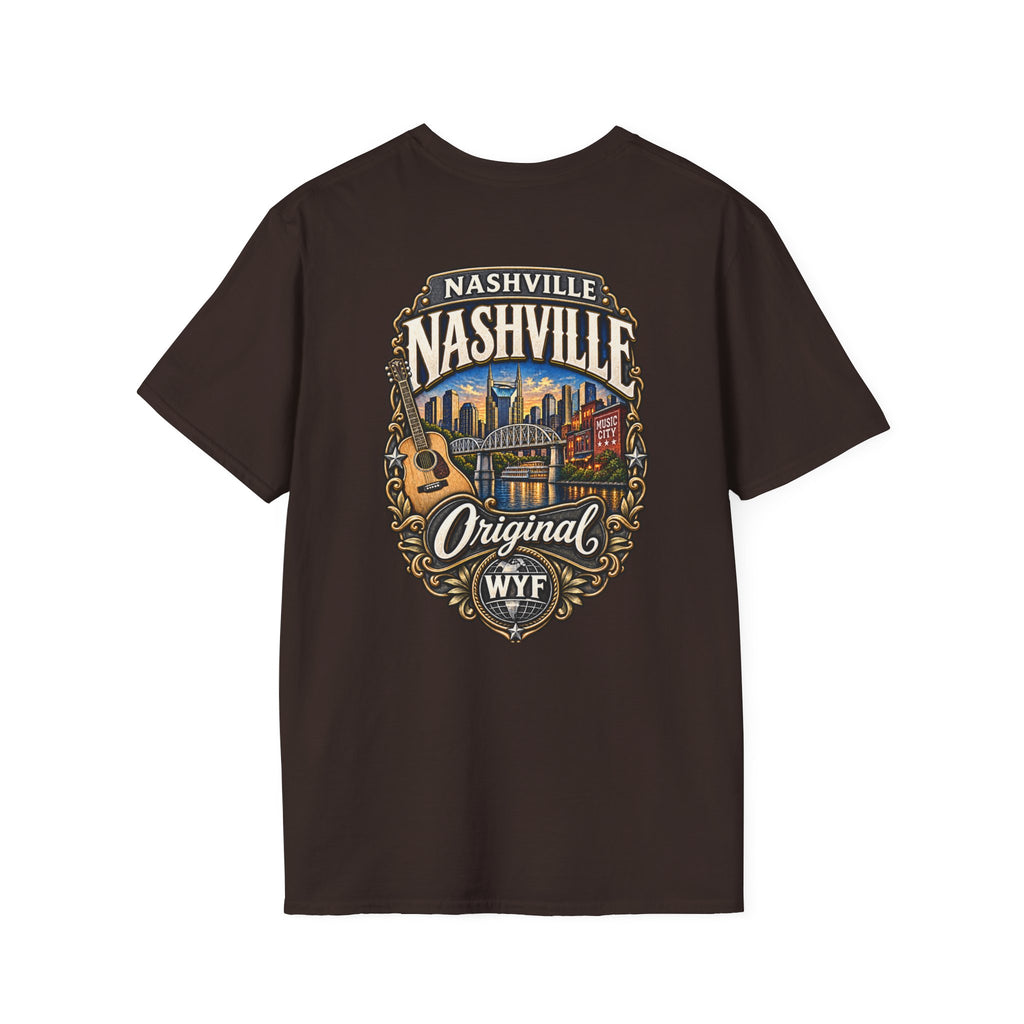 WYF Nashville T-Shirt | Nashville Souvenir & Where You From Streetwear