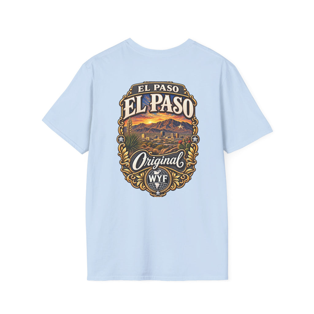 WYF El Paso T-Shirt | El Paso Souvenir & Where You From Streetwear