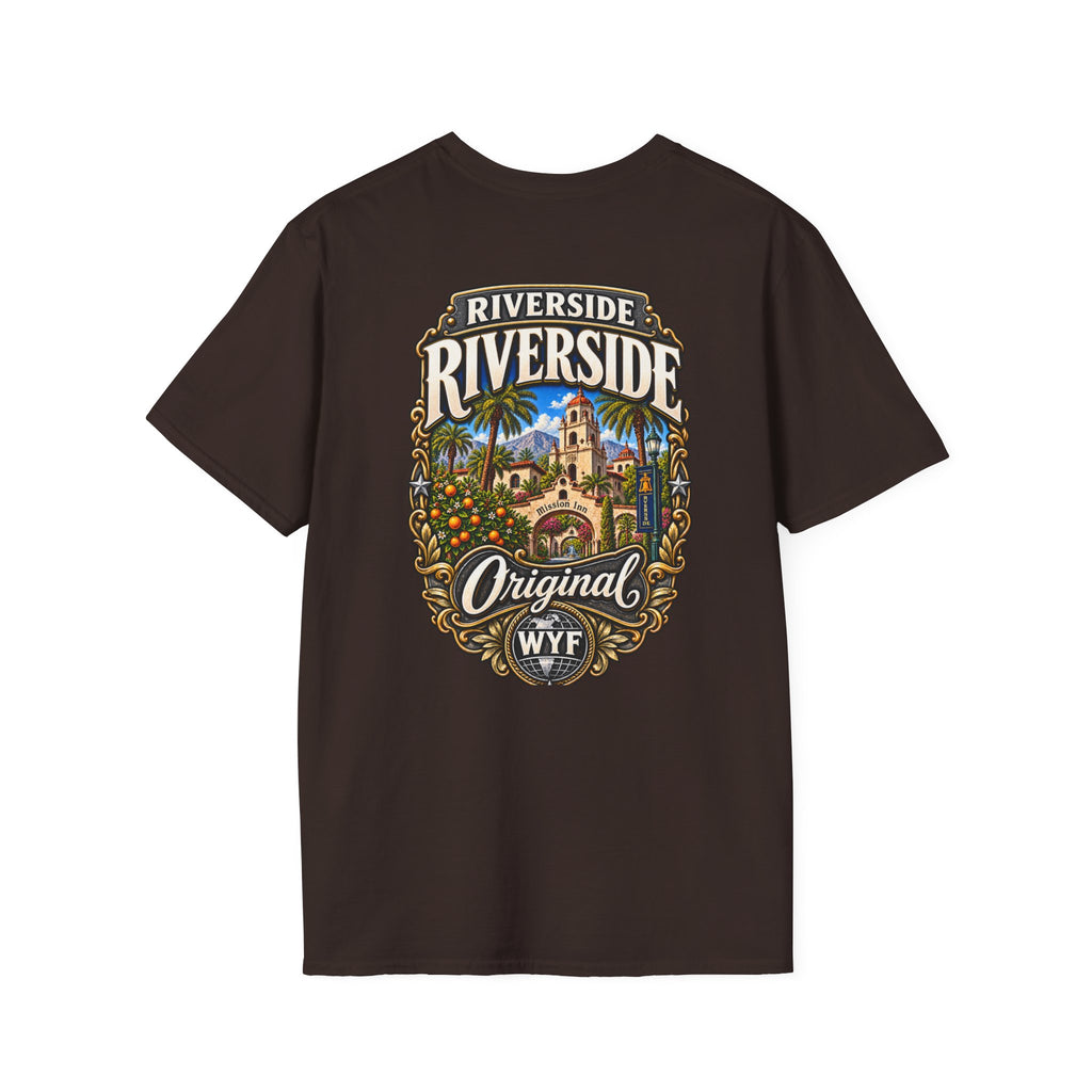 WYF Riverside T-Shirt | Riverside Souvenir & Where You From Streetwear