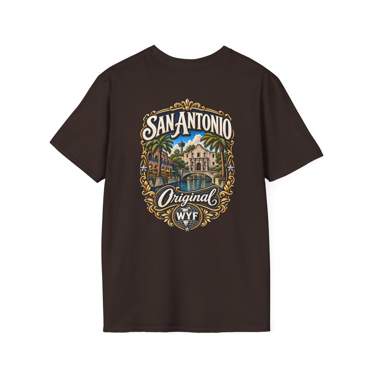 WYF San Antonio T-Shirt | San Antonio Souvenir & Where You From Streetwear