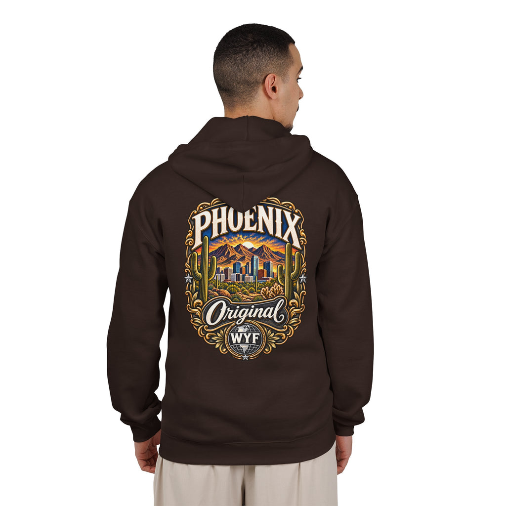 WYF Phoenix Full-Zip Hoodie | Phoenix Souvenir & Where You From Streetwear