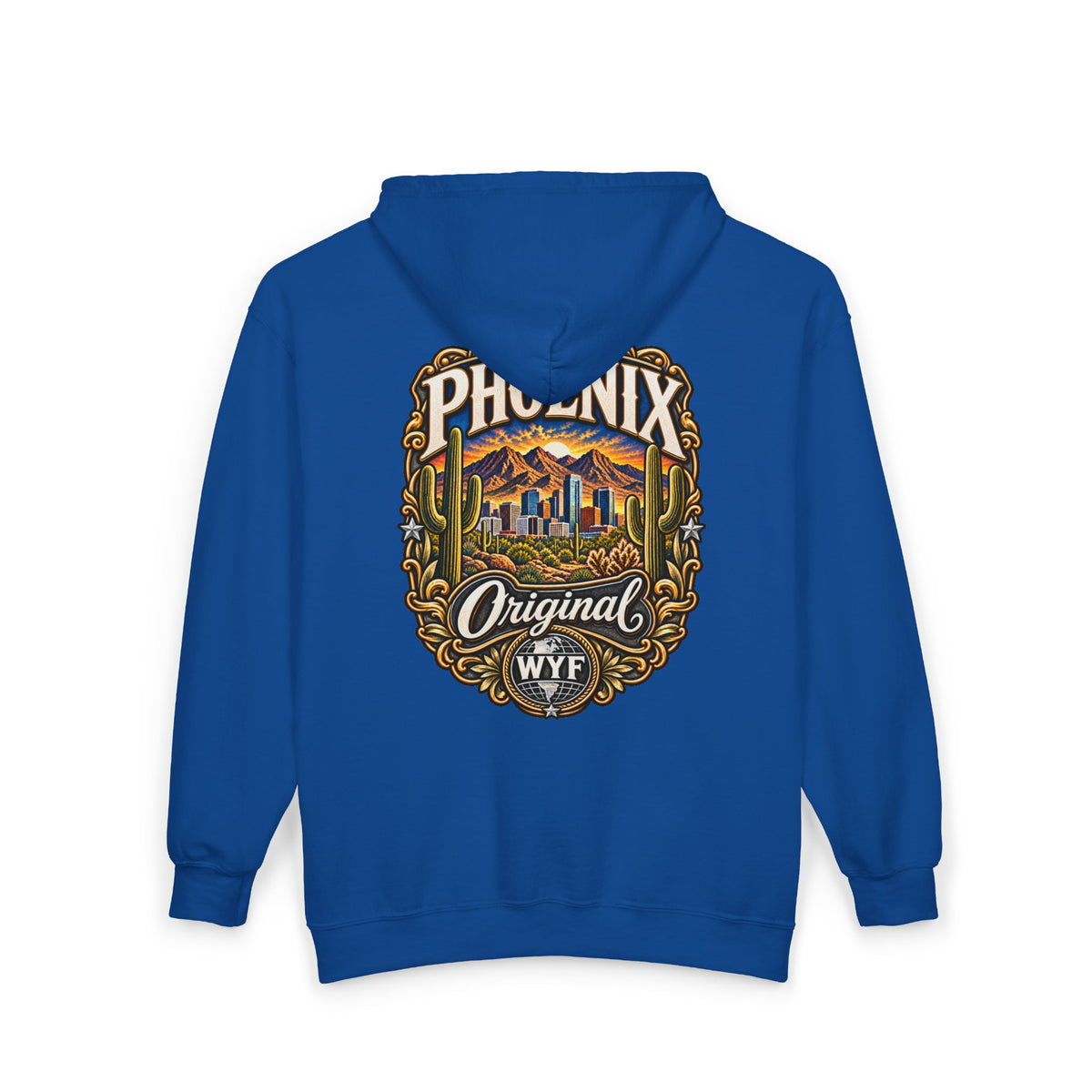 WYF Phoenix Full-Zip Hoodie | Phoenix Souvenir & Where You From Streetwear