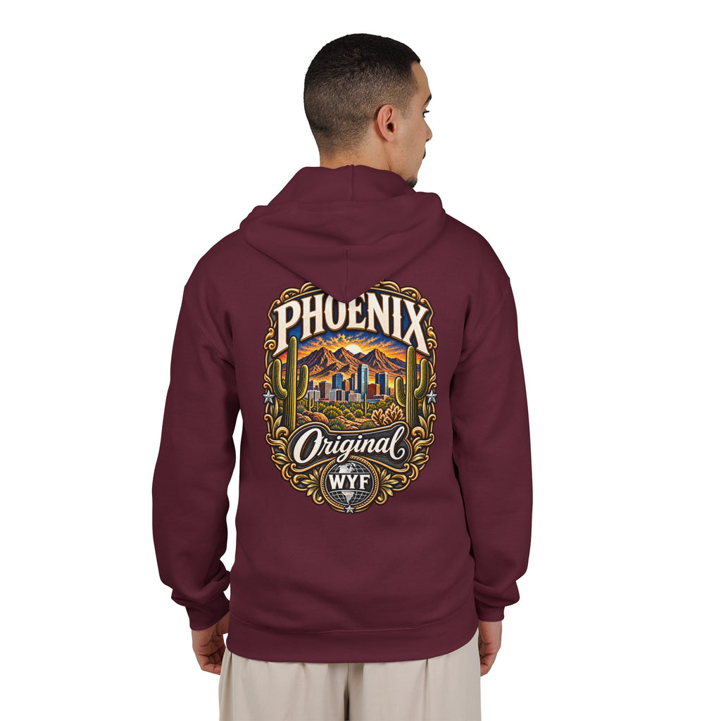 WYF Phoenix Full-Zip Hoodie | Phoenix Souvenir & Where You From Streetwear