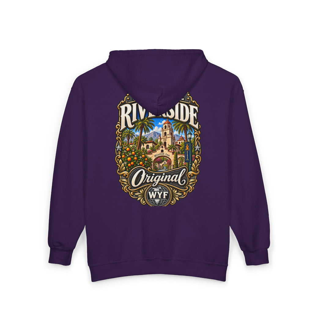 WYF Riverside Full-Zip Hoodie | Riverside Souvenir & Where You From Streetwear