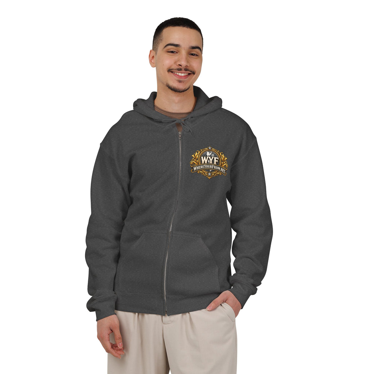 WYF Phoenix Full-Zip Hoodie | Phoenix Souvenir & Where You From Streetwear