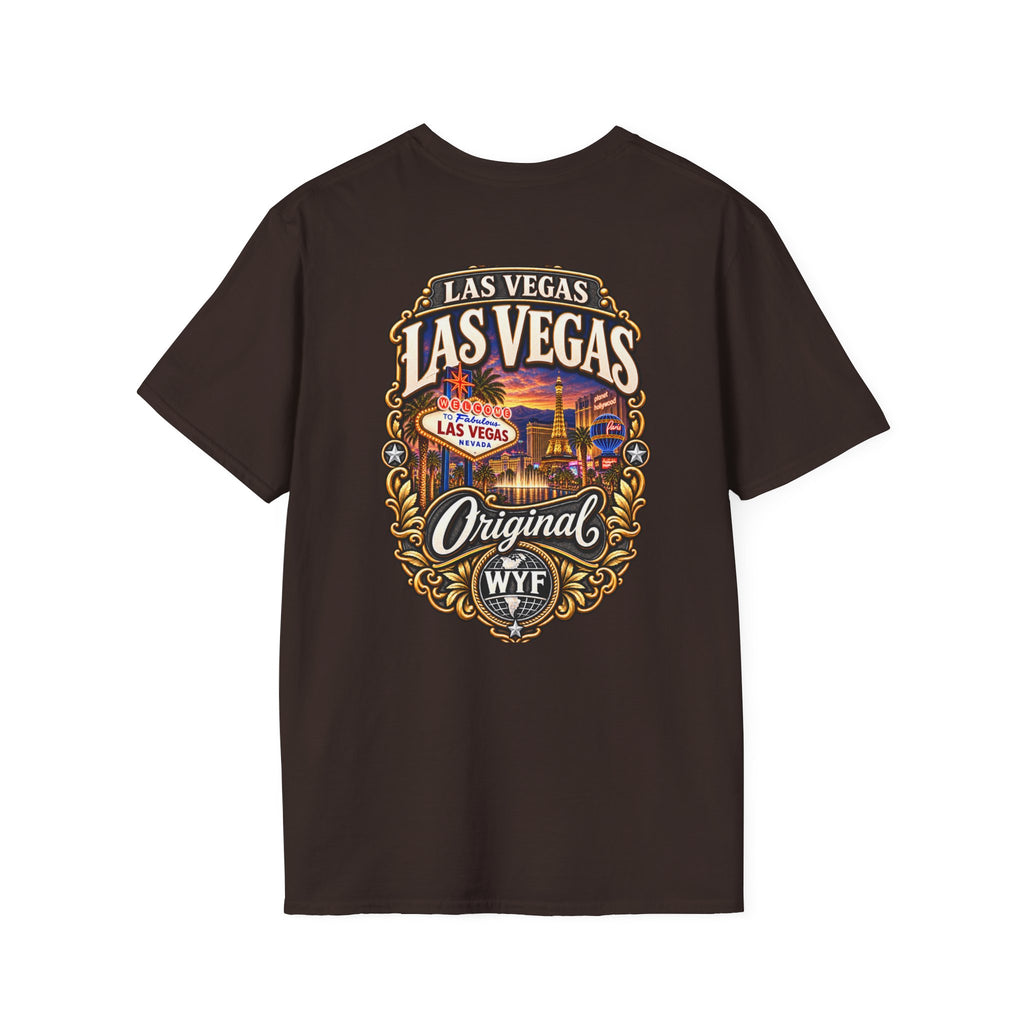 WYF Las Vegas T-Shirt | Las Vegas Souvenir & Where You From Streetwear