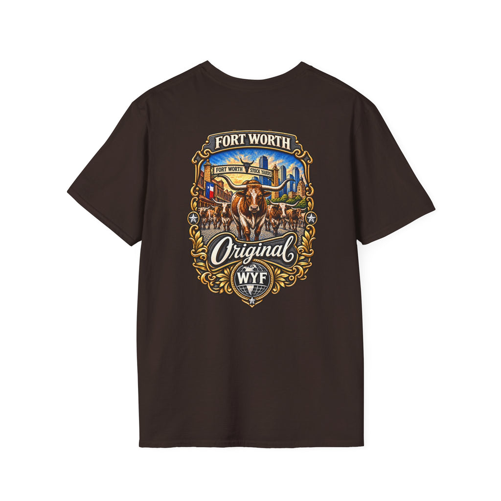 WYF Fort Worth T-Shirt | Fort Worth Souvenir & Where You From Streetwear