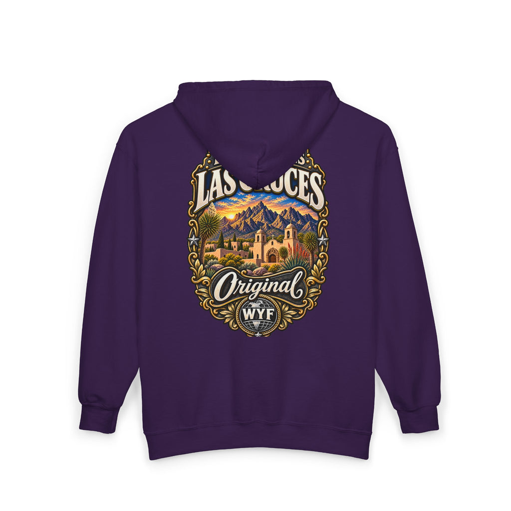 WYF Las Cruces Full-Zip Hoodie | Las Cruces Souvenir & Where You From Streetwear