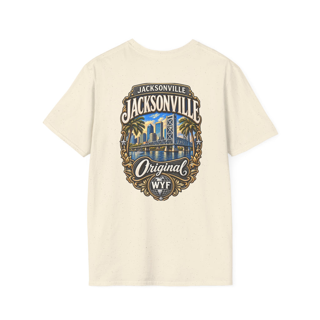 WYF Jacksonville T-Shirt | Jacksonville Souvenir & Where You From Streetwear