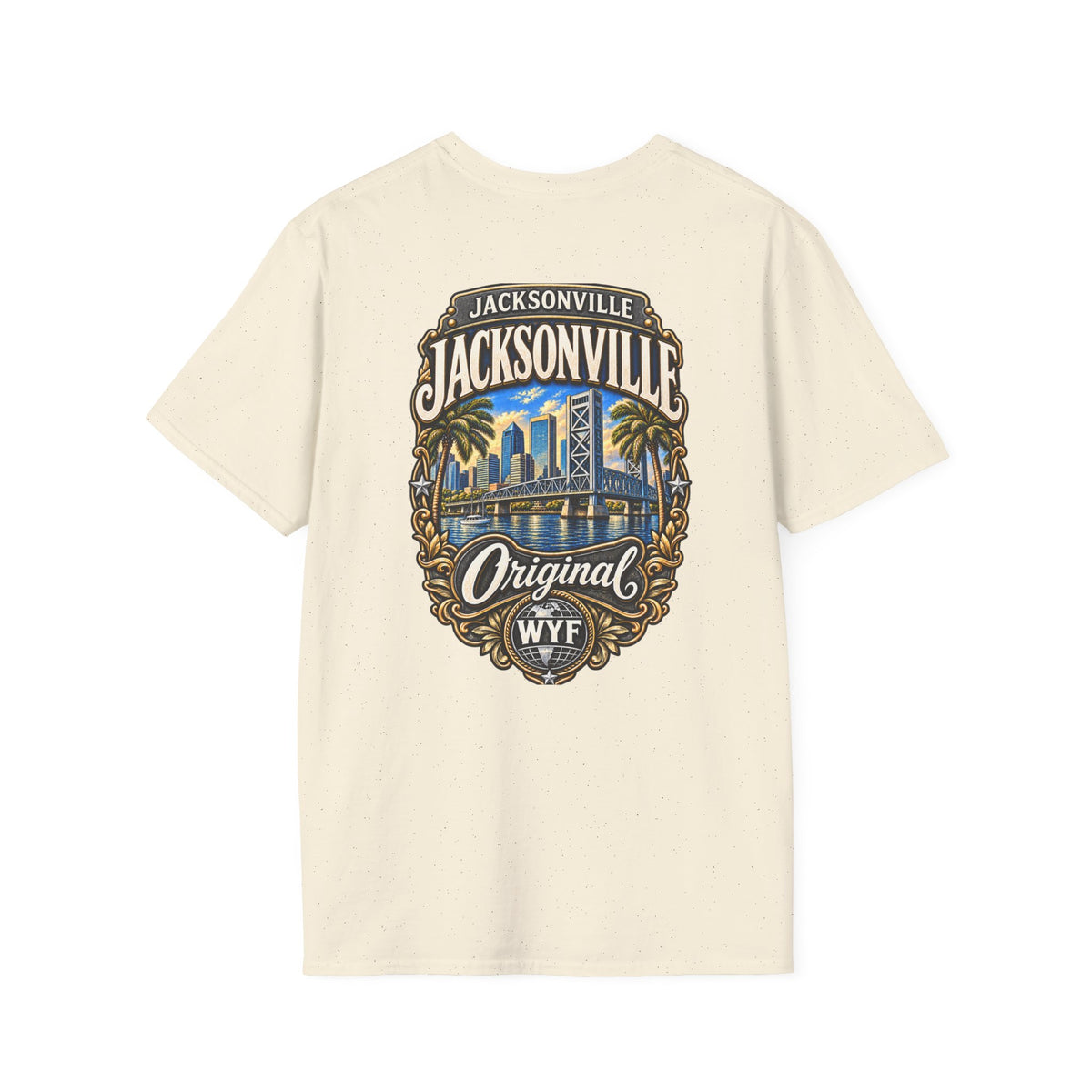 WYF Jacksonville T-Shirt | Jacksonville Souvenir & Where You From Streetwear