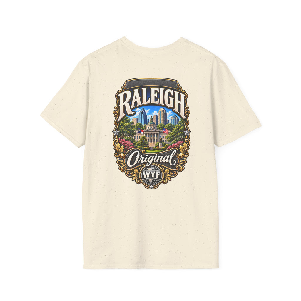 WYF Raleigh T-Shirt | Raleigh Souvenir & Where You From Streetwear