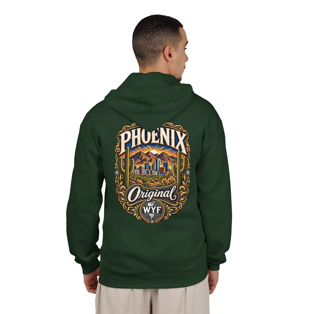 WYF Phoenix Full-Zip Hoodie | Phoenix Souvenir & Where You From Streetwear