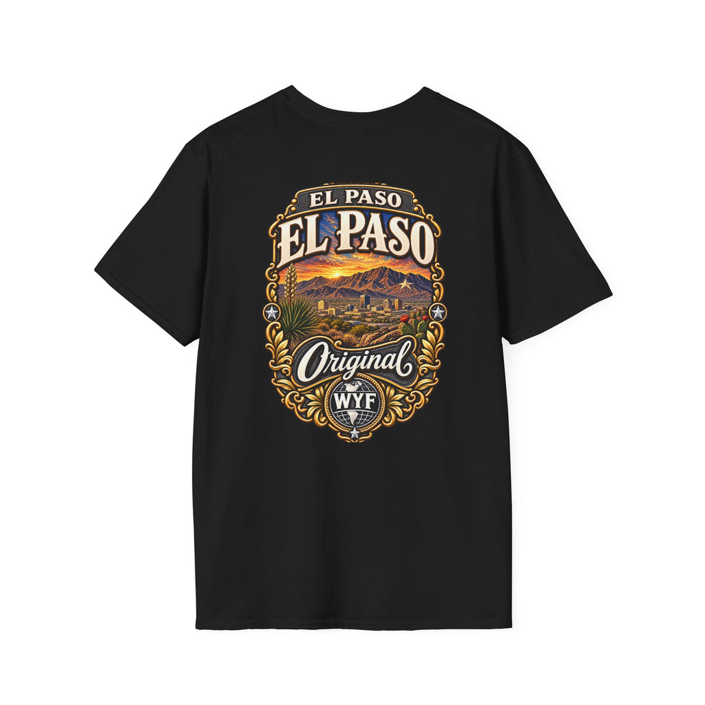 WYF El Paso T-Shirt | El Paso Souvenir & Where You From Streetwear
