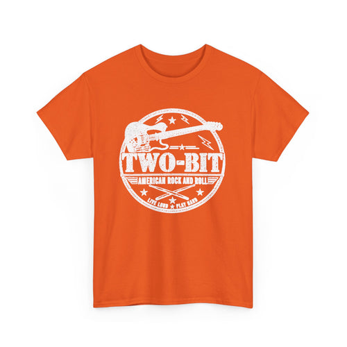 Two-Bit American Rock T-Shirt — Vintage Guitar Band Tee