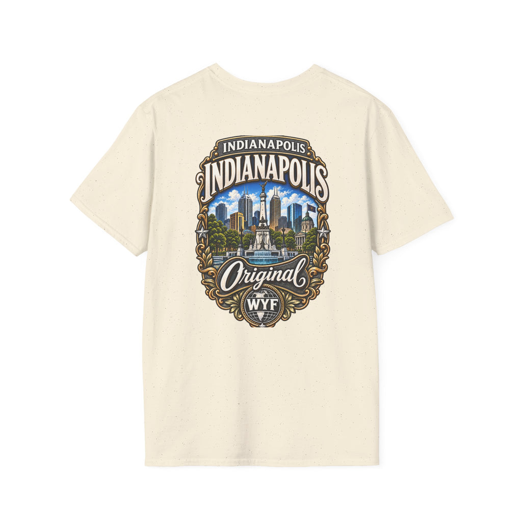 WYF Indianapolis T-Shirt | Indianapolis Souvenir & Where You From Streetwear