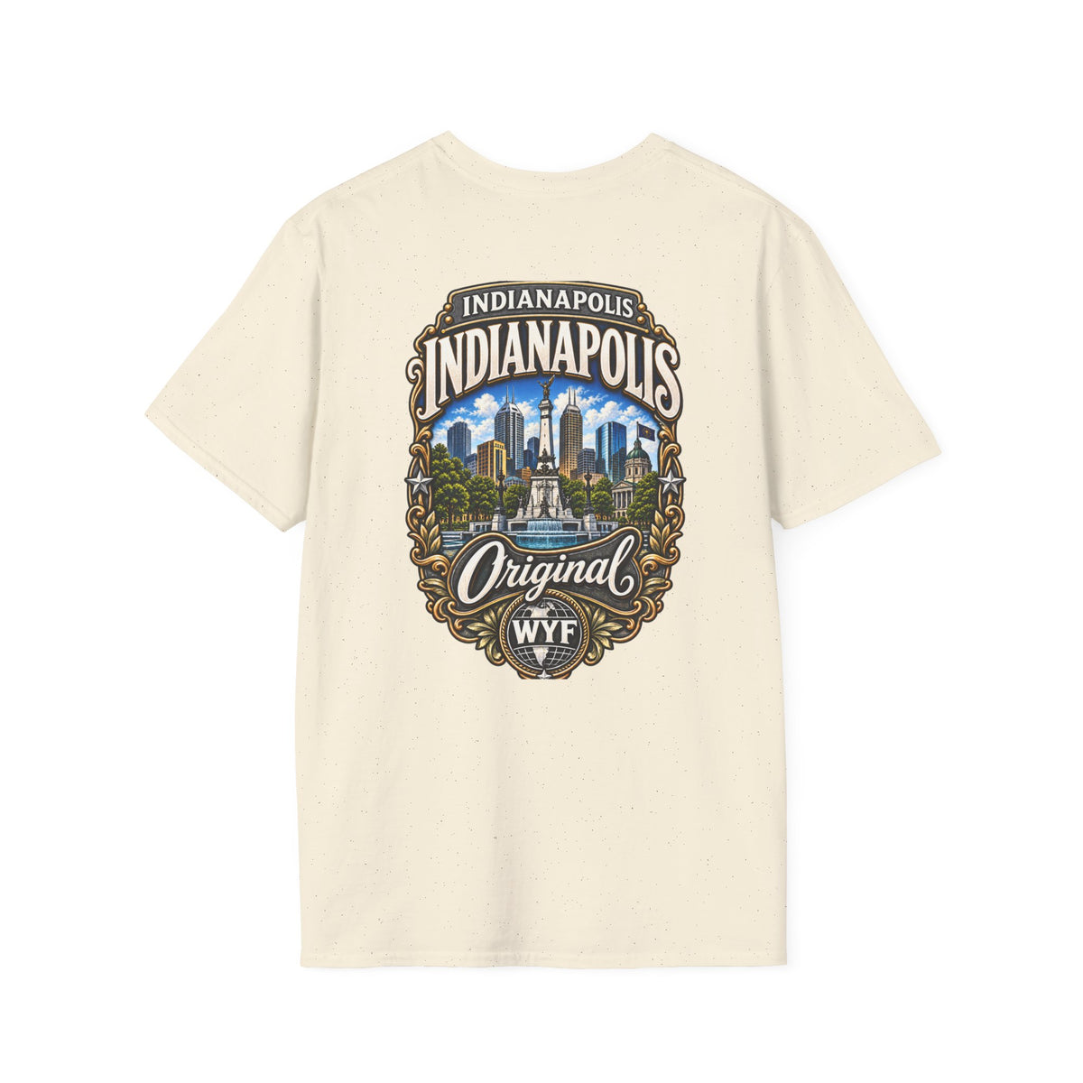 WYF Indianapolis T-Shirt | Indianapolis Souvenir & Where You From Streetwear