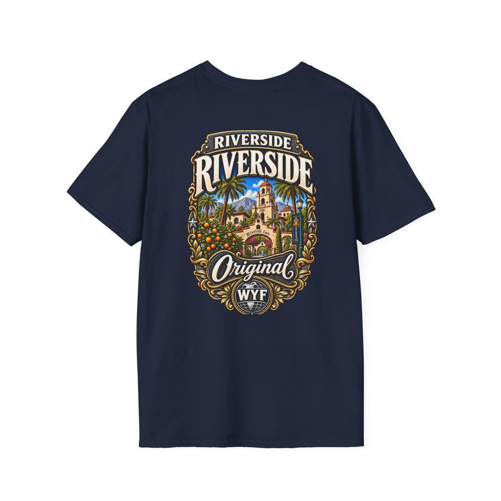 WYF Riverside T-Shirt | Riverside Souvenir & Where You From Streetwear