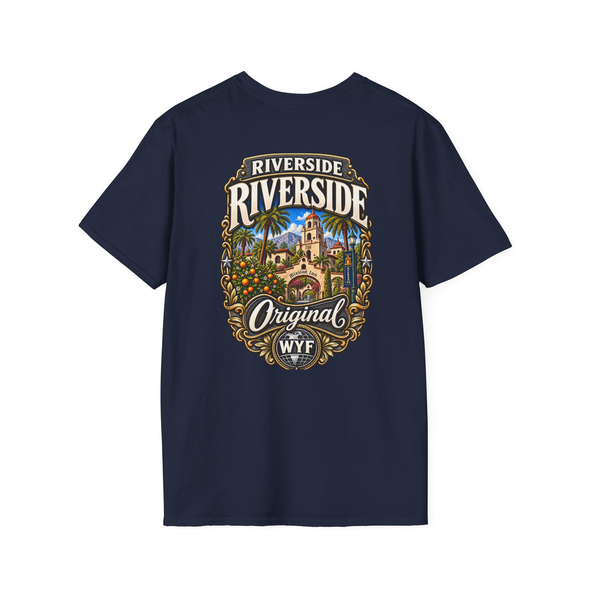 WYF Riverside T-Shirt | Riverside Souvenir & Where You From Streetwear