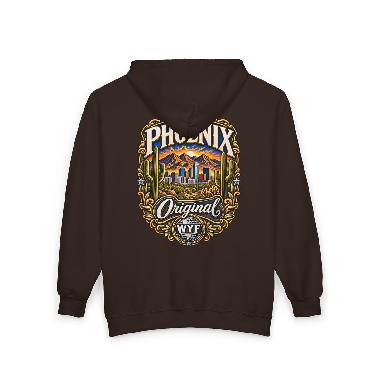 WYF Phoenix Full-Zip Hoodie | Phoenix Souvenir & Where You From Streetwear