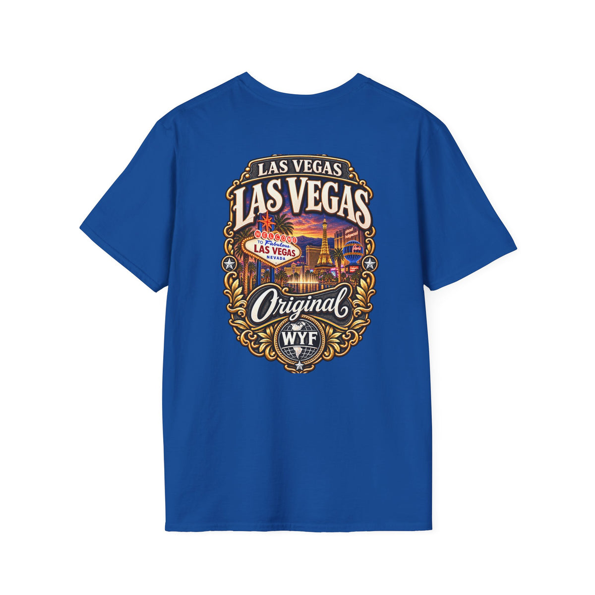 WYF Las Vegas T-Shirt | Las Vegas Souvenir & Where You From Streetwear