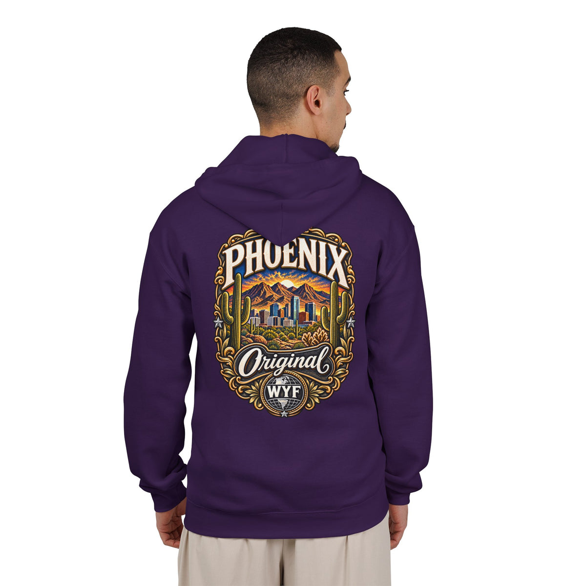 WYF Phoenix Full-Zip Hoodie | Phoenix Souvenir & Where You From Streetwear