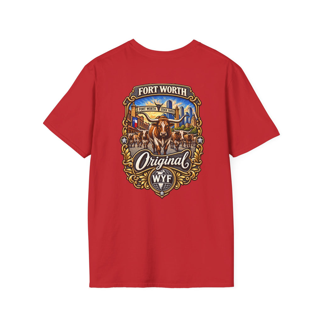 WYF Fort Worth T-Shirt | Fort Worth Souvenir & Where You From Streetwear