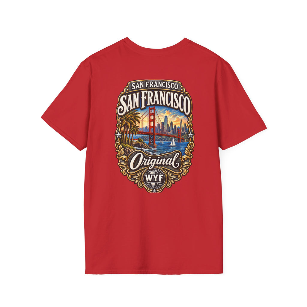 WYF San Francisco T-Shirt | San Francisco Souvenir & Where You From Streetwear