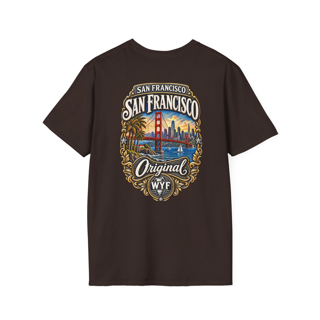 WYF San Francisco T-Shirt | San Francisco Souvenir & Where You From Streetwear