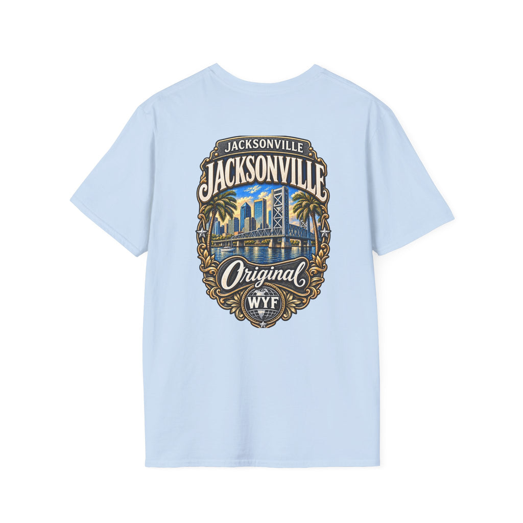 WYF Jacksonville T-Shirt | Jacksonville Souvenir & Where You From Streetwear