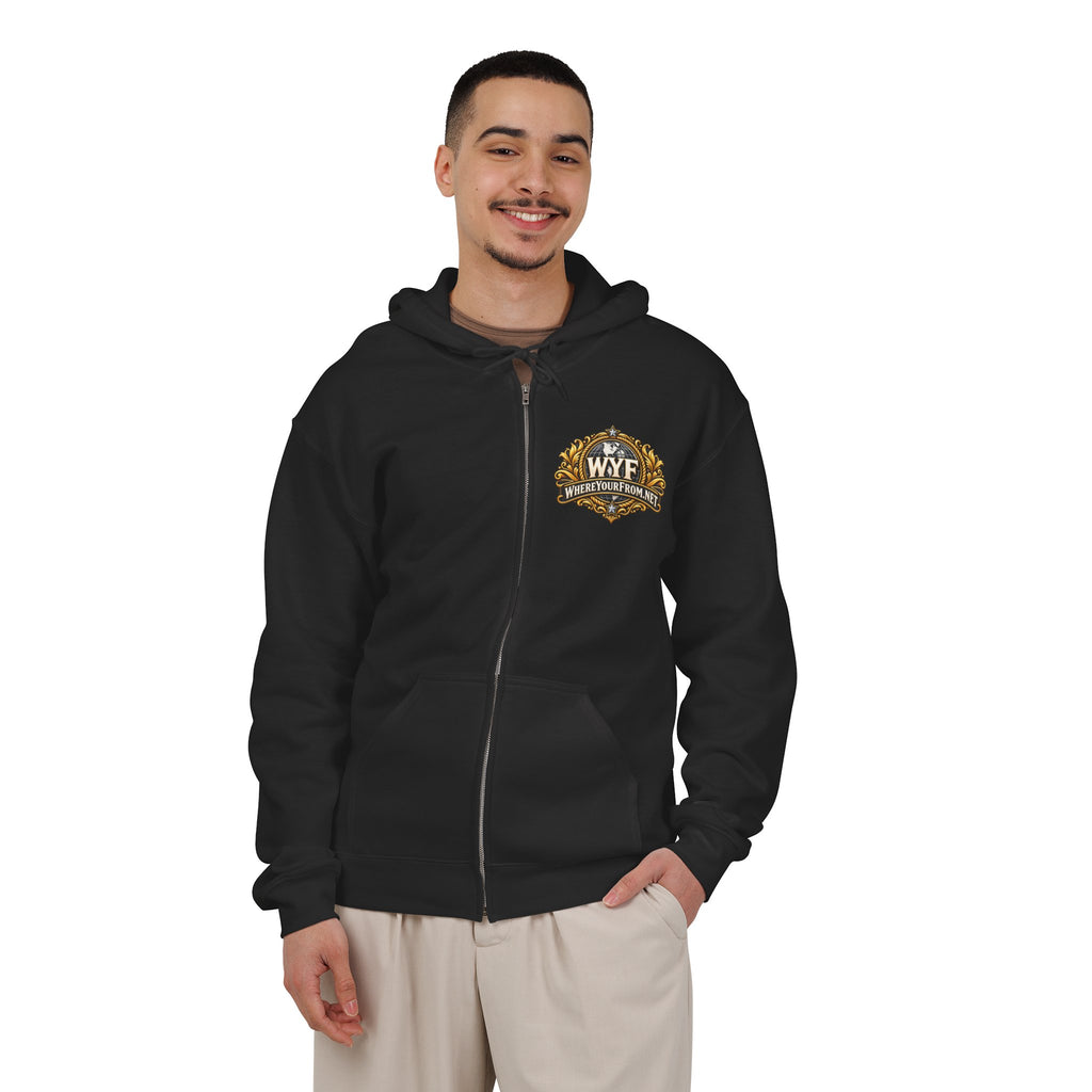 WYF Phoenix Full-Zip Hoodie | Phoenix Souvenir & Where You From Streetwear
