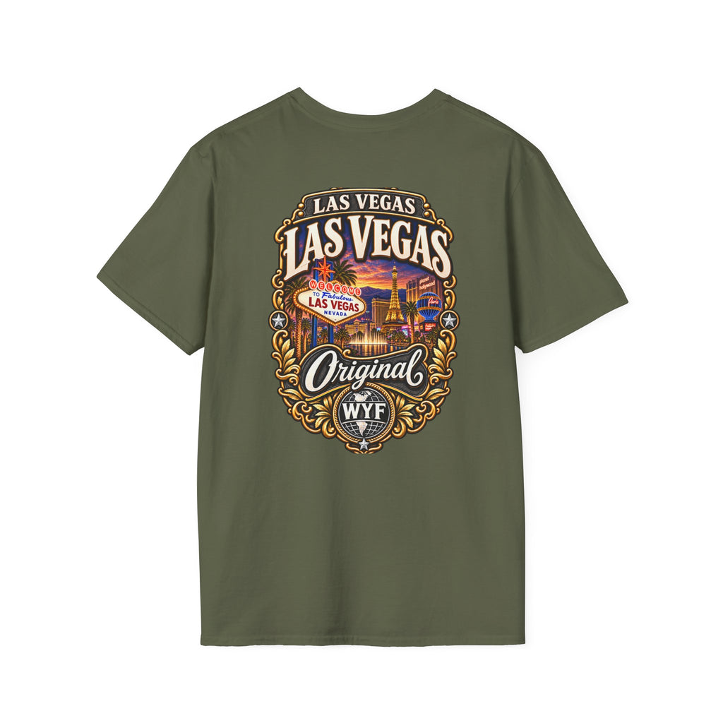 WYF Las Vegas T-Shirt | Las Vegas Souvenir & Where You From Streetwear