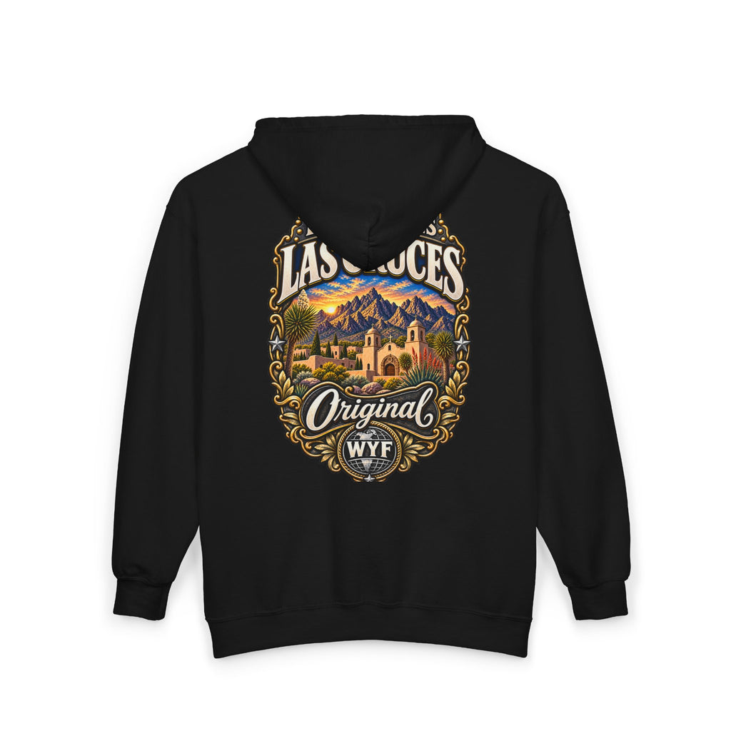 WYF Las Cruces Full-Zip Hoodie | Las Cruces Souvenir & Where You From Streetwear