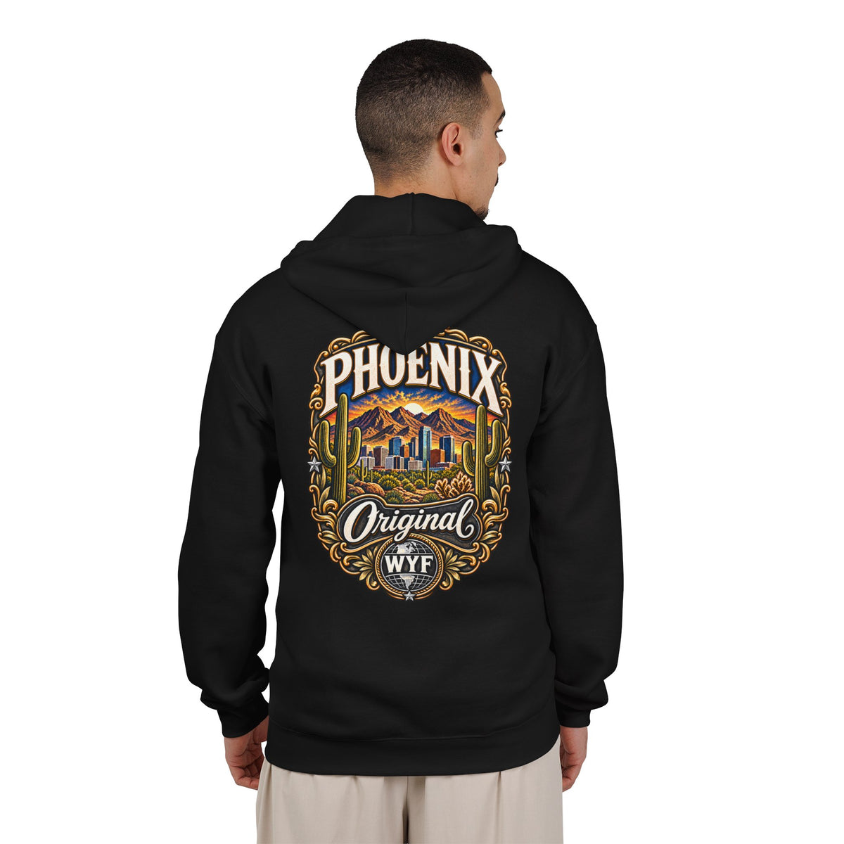WYF Phoenix Full-Zip Hoodie | Phoenix Souvenir & Where You From Streetwear