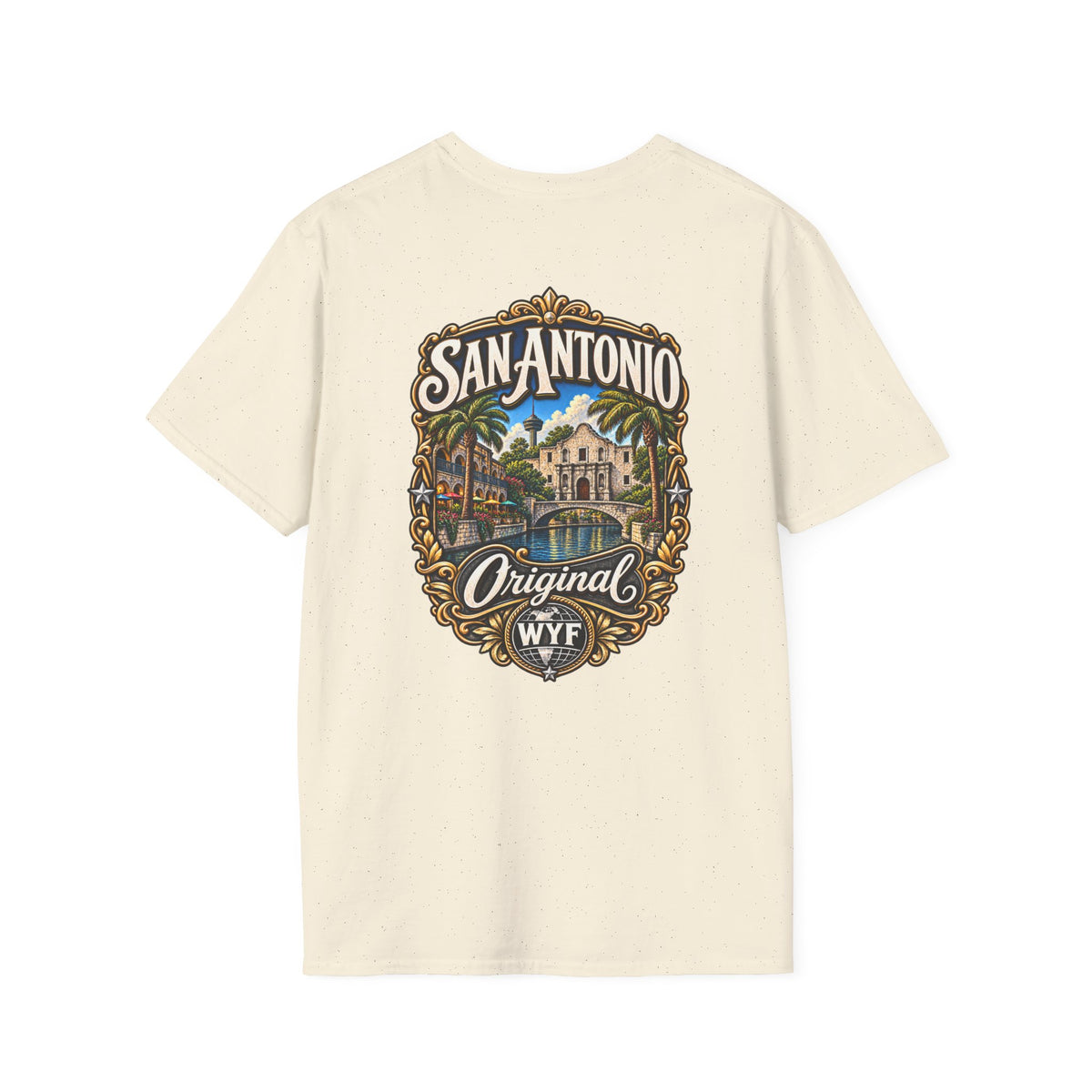 WYF San Antonio T-Shirt | San Antonio Souvenir & Where You From Streetwear