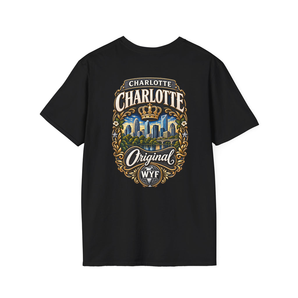 WYF Charlotte T-Shirt | Charlotte Souvenir & Where You From Streetwear
