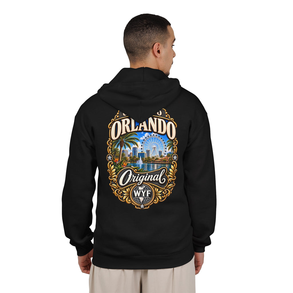 WYF Orlando Full-Zip Hoodie | Orlando Souvenir & Where You From Streetwear