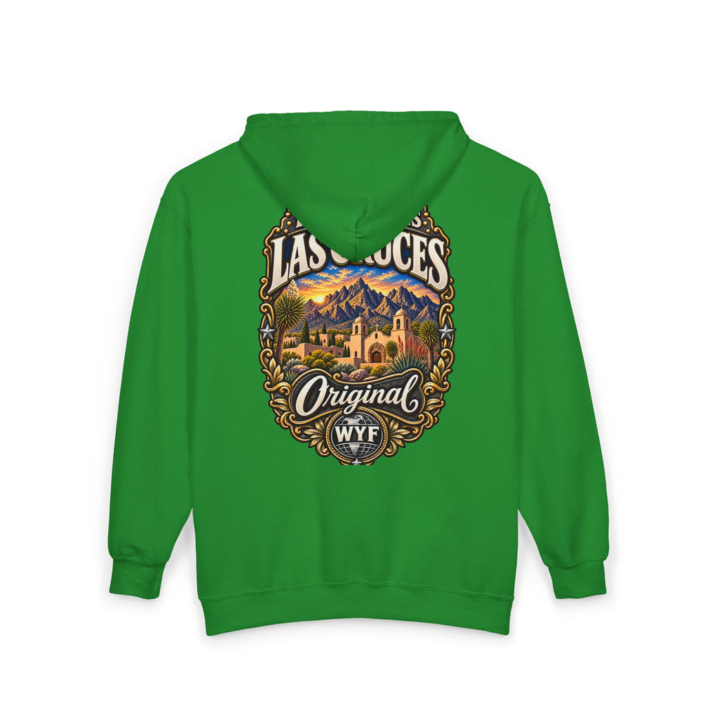 WYF Las Cruces Full-Zip Hoodie | Las Cruces Souvenir & Where You From Streetwear