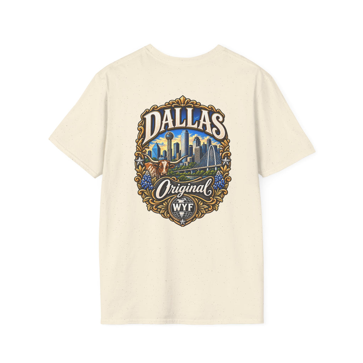 WYF Dallas T-Shirt | Dallas Souvenir & Where You From Streetwear