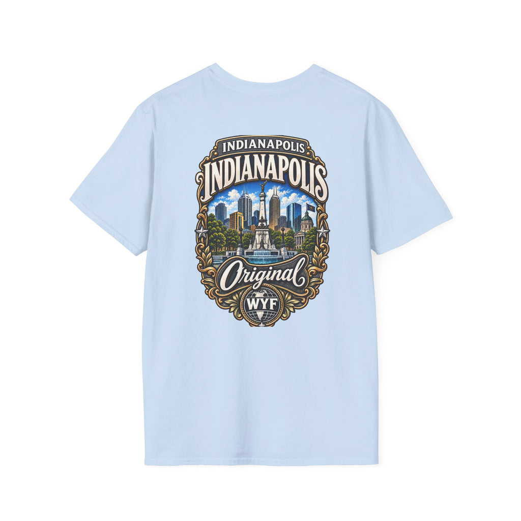 WYF Indianapolis T-Shirt | Indianapolis Souvenir & Where You From Streetwear