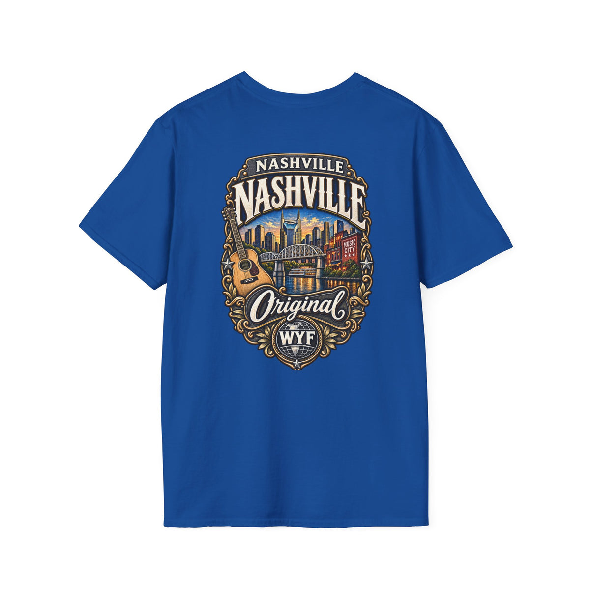 WYF Nashville T-Shirt | Nashville Souvenir & Where You From Streetwear