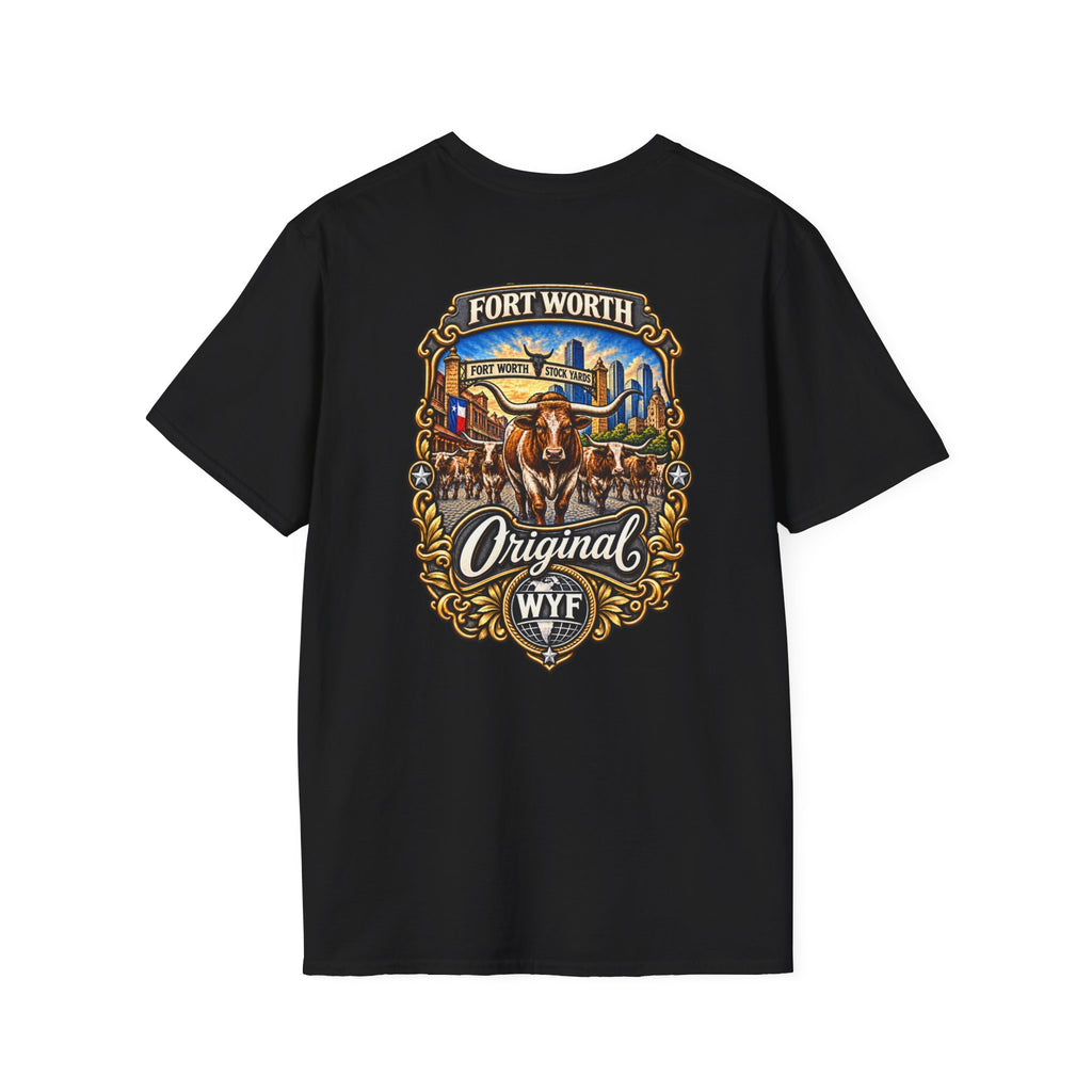 WYF Fort Worth T-Shirt | Fort Worth Souvenir & Where You From Streetwear