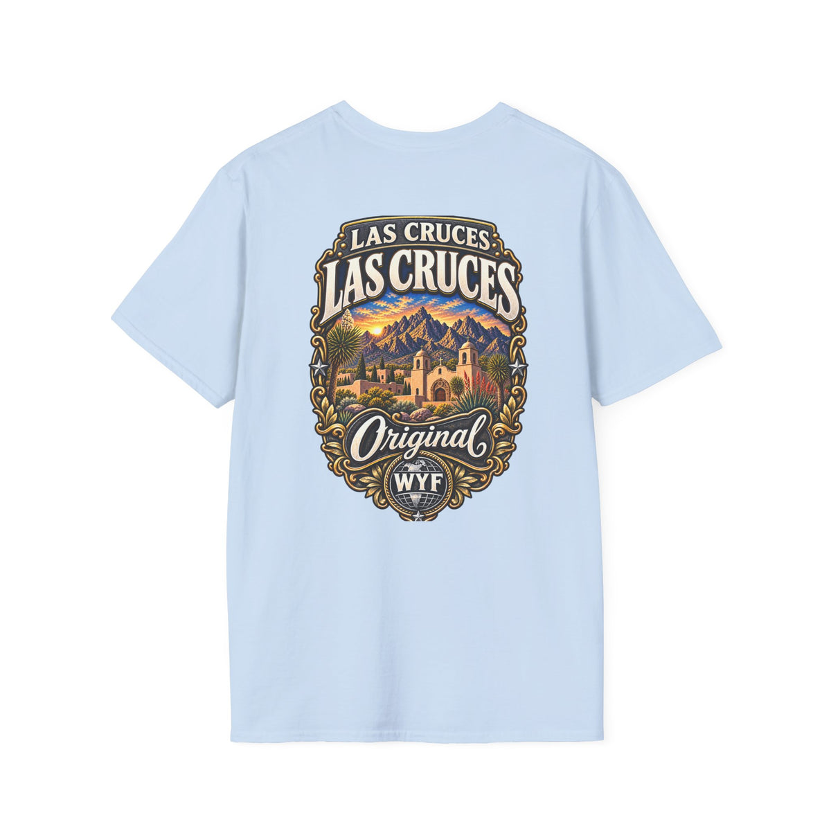 WYF Las Cruces T-Shirt | Las Cruces Souvenir & Where You From Streetwear