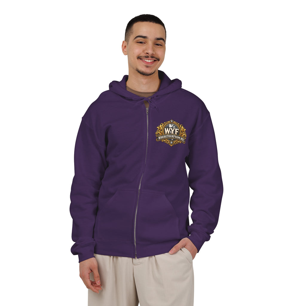 WYF Phoenix Full-Zip Hoodie | Phoenix Souvenir & Where You From Streetwear