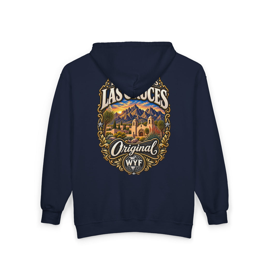 WYF Las Cruces Full-Zip Hoodie | Las Cruces Souvenir & Where You From Streetwear