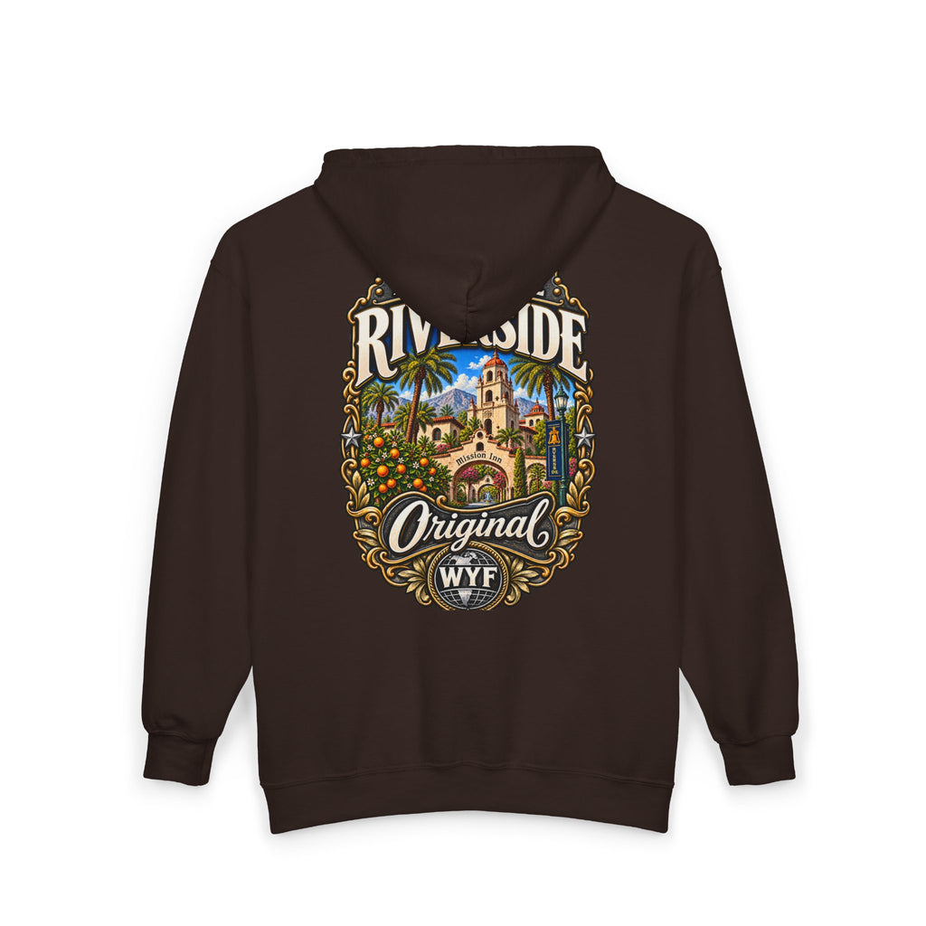 WYF Riverside Full-Zip Hoodie | Riverside Souvenir & Where You From Streetwear