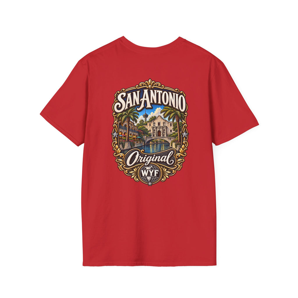 WYF San Antonio T-Shirt | San Antonio Souvenir & Where You From Streetwear